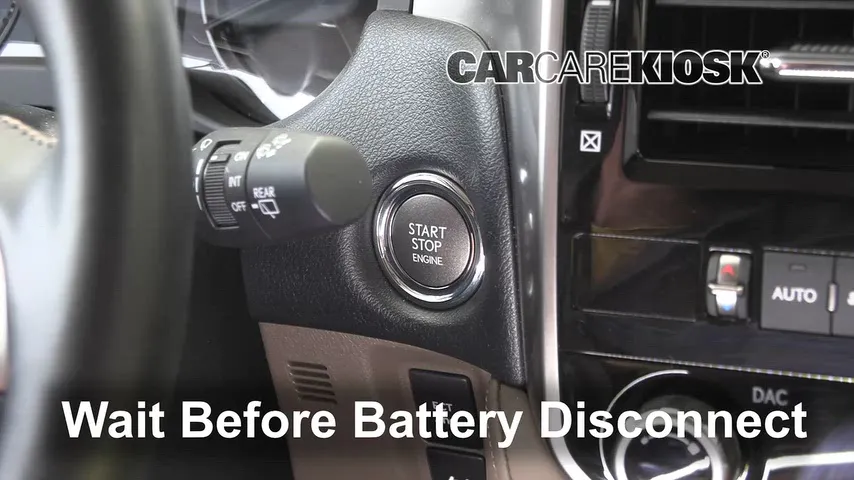 2023 Lexus GX460 4.6L V8 Batterie Changement